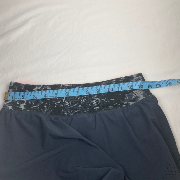New Balance NB Dry Blue Lined Skort Skirt Shorts - Picture 7 of 8